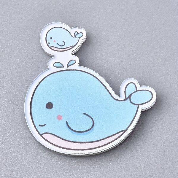 Acrylic Safety Brooches