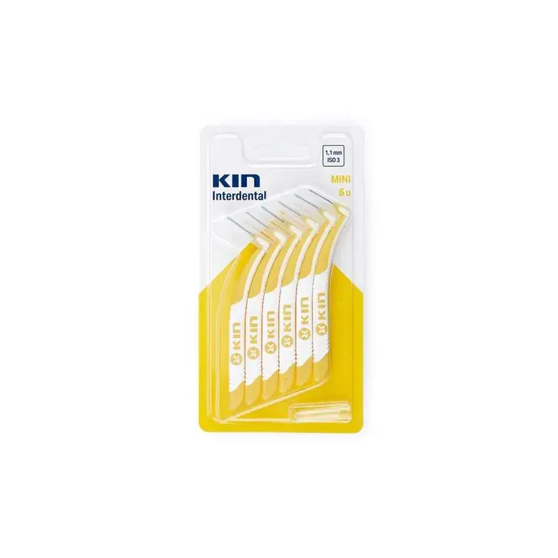 Kin Spazzolino interdentale Mini 1,1 mm 6 pezzi