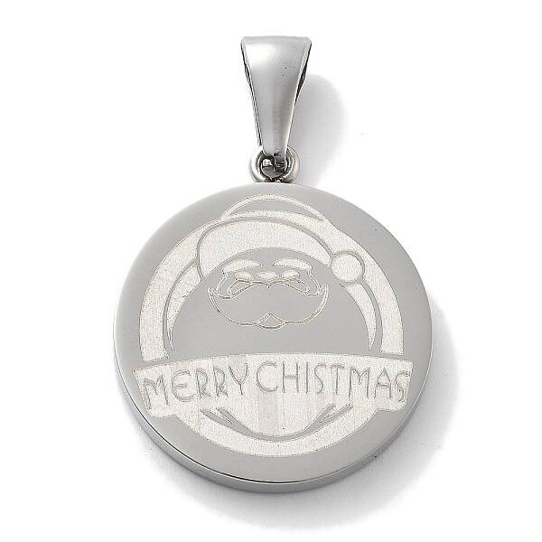 Christmas 304 Stainless Steel Pendants