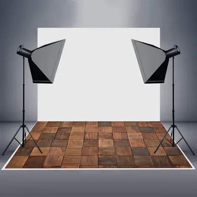 Deep Brown Pieces Of Planks Wood Rubber Floor Mat - Aperturee