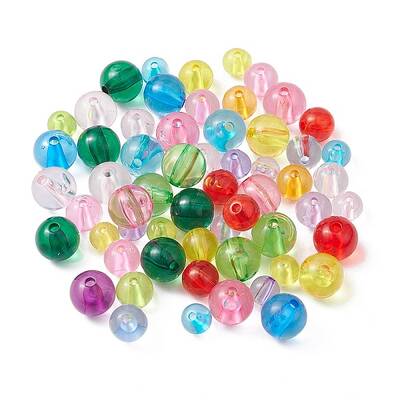 Transparent Acrylic Beads