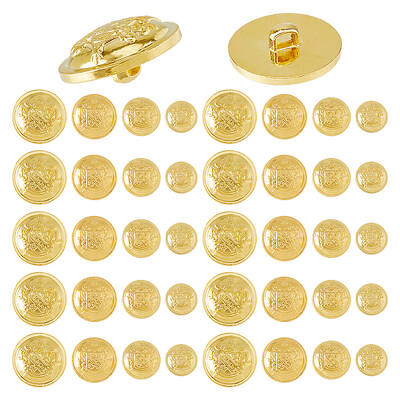 80Pcs 4 Styles Plastic Buttins