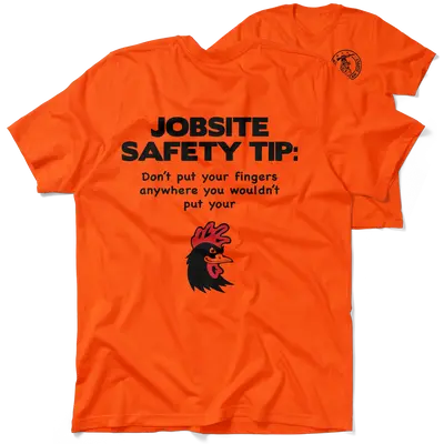 Jobsite - Safety Orange T-Shirt