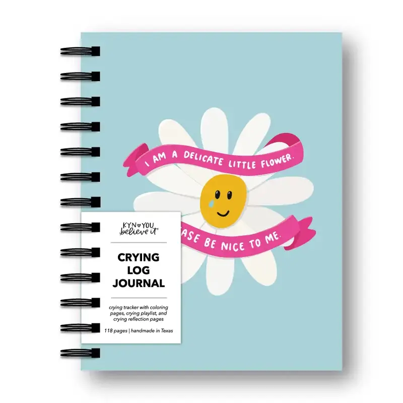 Delicate Flower Mini Crying Log