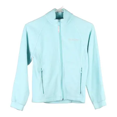 Age 10-12 Columbia Fleece - Medium Blue Polyester