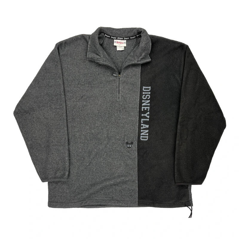 Disneyland Disney Graphic Fleece - Large Grey Polyester
