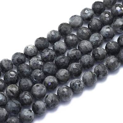 Natural Larvikite Beads Strands