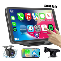 2025 Upgraded Wireless Carplay Screen for any Car, 7'' IPS Car Stereo, With Android auto,Backup Camera, Dual BT ,FM/AUX,Holid...