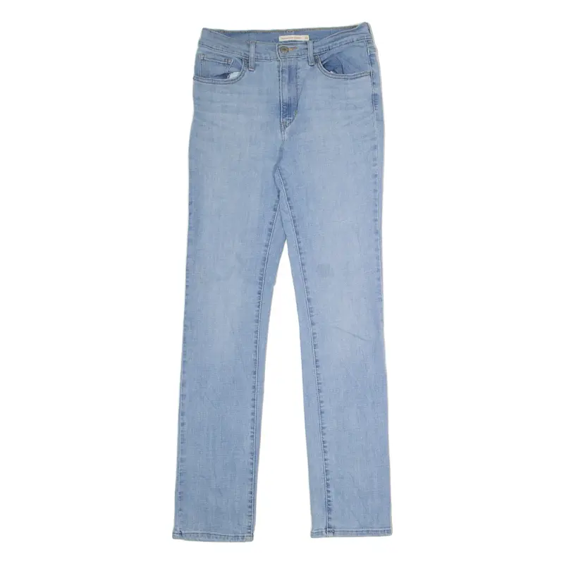LEVI'S 724 High Rise Womens Jeans Blue Regular Straight W28 L32