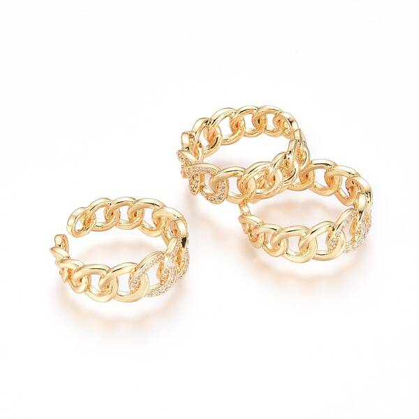 Adjustable Brass Finger Rings