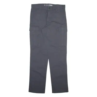 CARHARTT Cargo Mens Trousers Grey Relaxed Straight W34 L34
