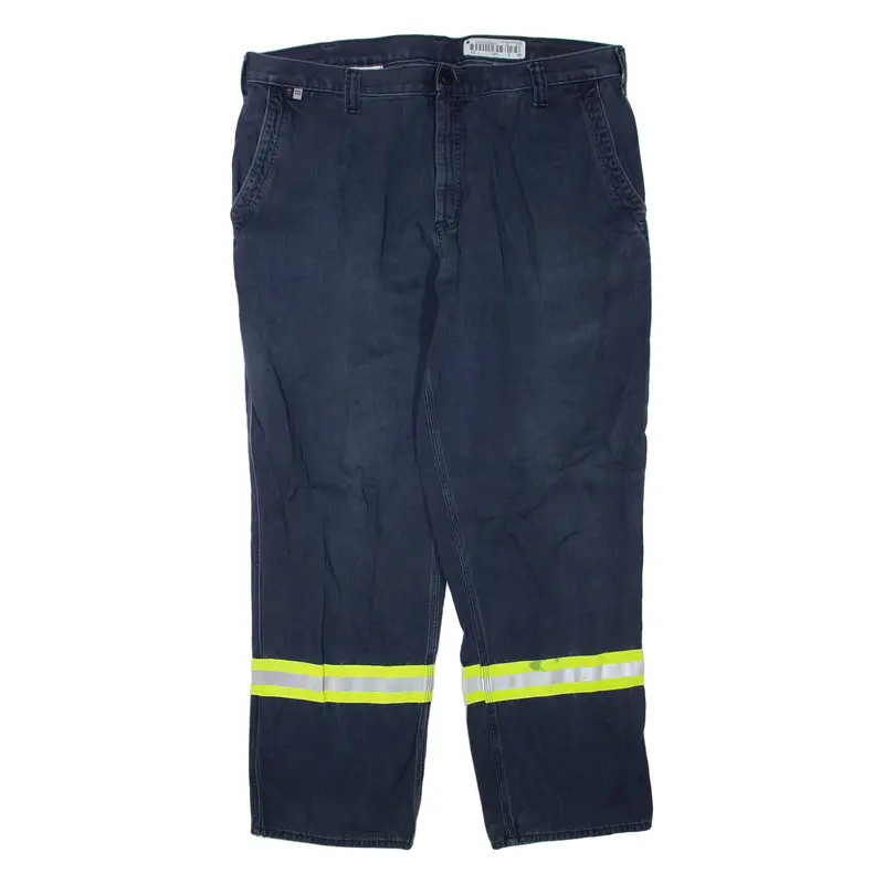 CARHARTT Mens Trousers Blue Regular Tapered W40 L31
