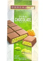 ChocolArt Dubai Luxury Chocolate Bar 3.35 oz Trending Pistachio & Kataifi Delight Going Viral Snack 1 Pack Dessert Bonbon 95g