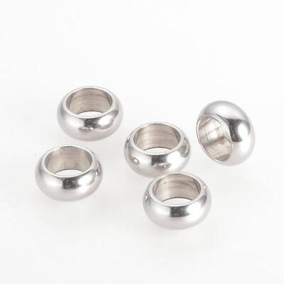 Tarnish Resistant 201 Stainless Steel Spacer Beads