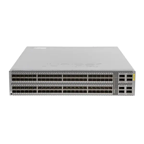Juniper QFX5100-96S-AFO | QFX5100 Series 96 x Ports 1GbE SFP + 8 x Ports 40GbE QSFP+ 2U Rack-mountable Layer 3 Managed Front-...