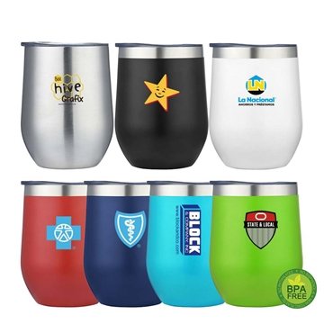 48 Custom Malbec 12 oz Stainless Steel Tumbler - Insulated & ...