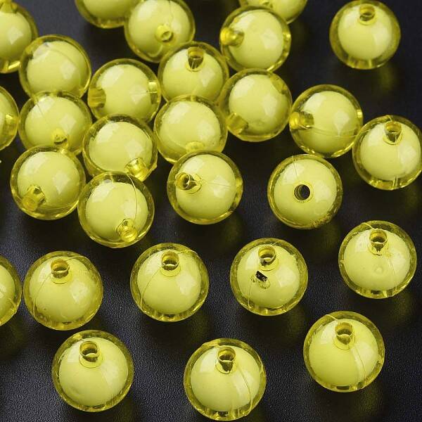 Transparent Acrylic Beads