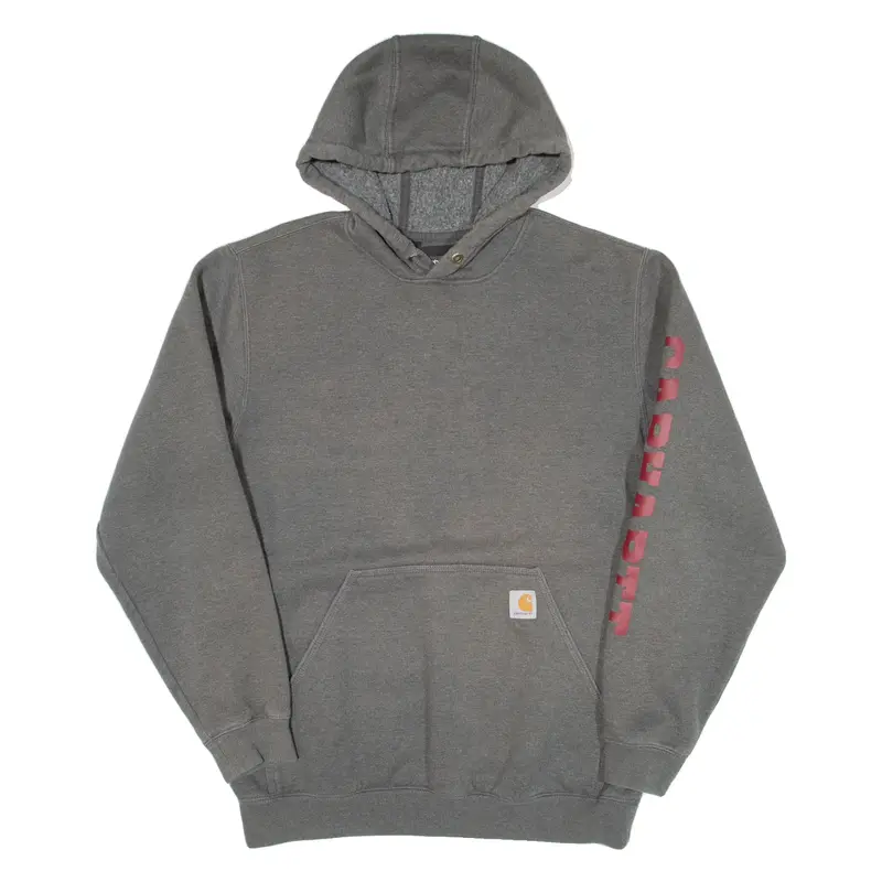 CARHARTT Loose Fit Mens Grey Hoodie M