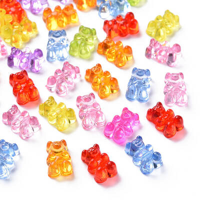 Transparent Acrylic Beads