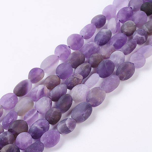 Natural Amethyst Bead Strands