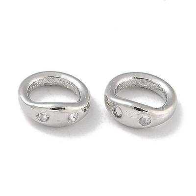 Brass Ring Charm Connectors