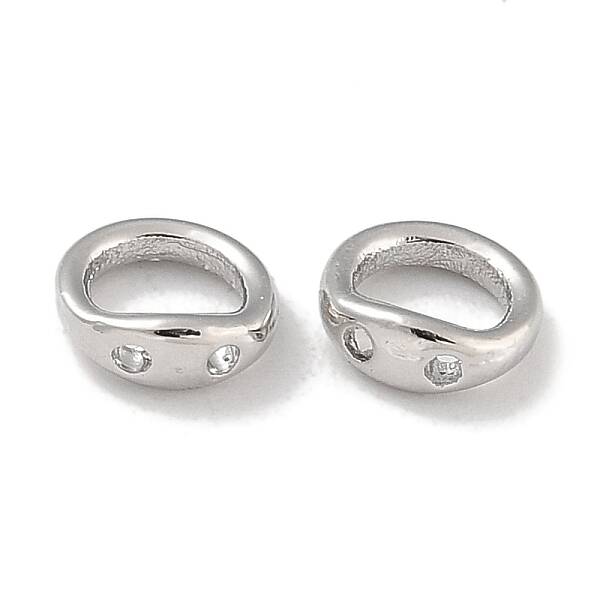 Brass Ring Charm Connectors