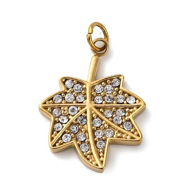 316 Stainless Steel Rhinestone Pendants