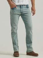 Wangler Men's Classic Bootcut Jean Color Name: Bleach Tint