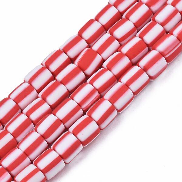 Handmade Polymer Clay Bead Strands