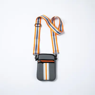 Ryan Marie™ Abigail Crossbody Mini Messenger Bag - Pink On White Camo