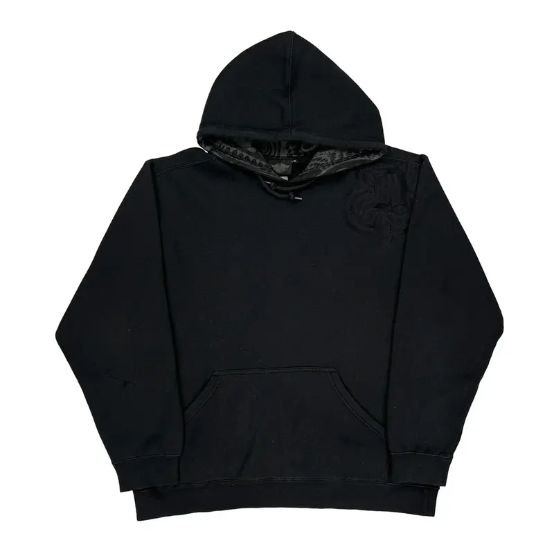 Harley Davidson Graphic Hoodie - XL Black Cotton