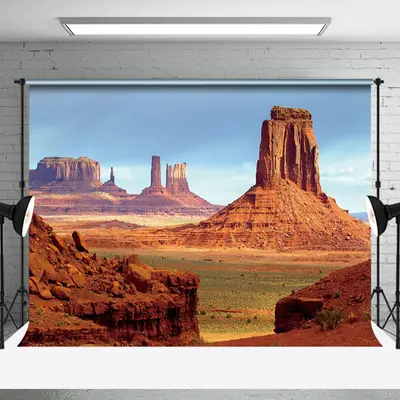 Aperturee Natural Desert Rock Sky Landscape Photo Backdrop, 3X2FT(1MX0.6M), 14 USD, natural scenery backdrops, NYHD9I98-M