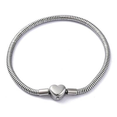 304 Stainless Steel Snake Chain Bracelets for Women