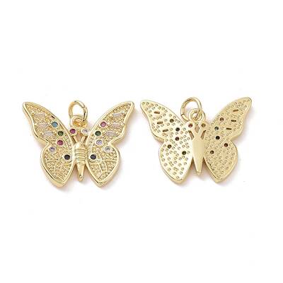 Brass Cubic Zirconia Pendants