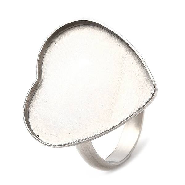 Non-Tarnish 304 Stainless Steel Finger Ring Findings