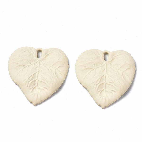Spray Painted Alloy Pendants