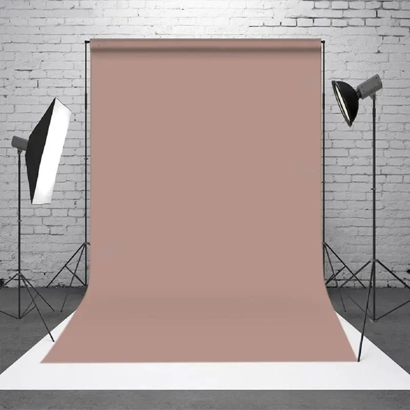 Light Brown Solid Color Portrait Photo Booth Backdrop - Aperturee