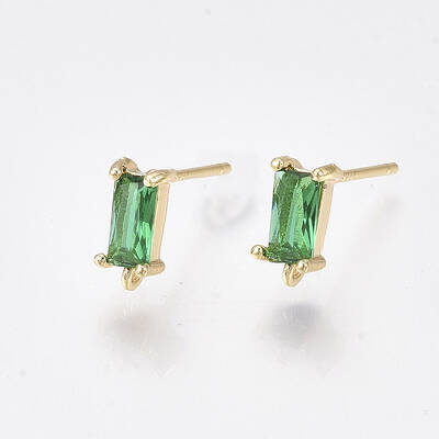 Brass Stud Earring Findings