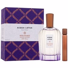 Molinard Gift Set Acqua Lotus EDP 90 ml and Miniature (roll-on) EDP 7,5 ml