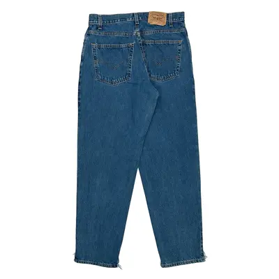 560 Tapered Leg Levis Jeans - 34W 33L Blue Cotton