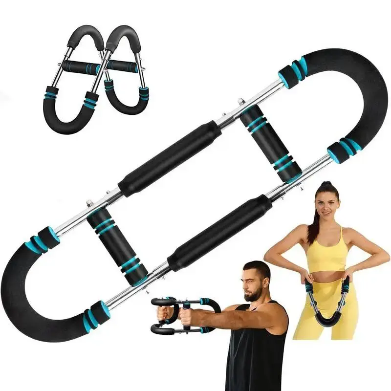 Twister Arm Trainer(70-100LBS), Adjustable Twister Chest Workout Exercise Equipment for Men & Women | Pinch-Free & Anti-Slip ...
