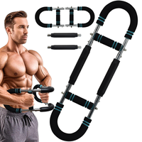 PRO Twister Arm Trainer(80-120LBS)｜Men's Anti-Slip Chest & Arm Muscle Builder for Home Gym Strength |Anti-Slip  & Pinch-Saf...