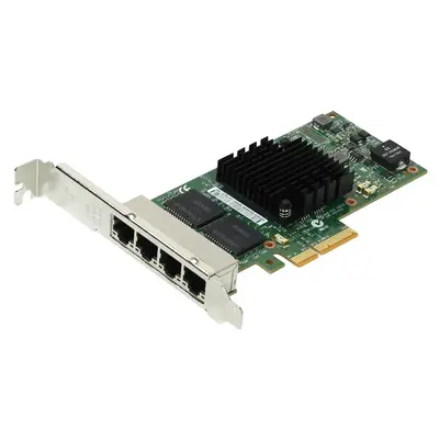 Dell 0THGMP | I350-T4 4 x Ports 1000Base-T RJ-45 PCI Express 2.1 x4 Ethernet Server Network Adapter Card