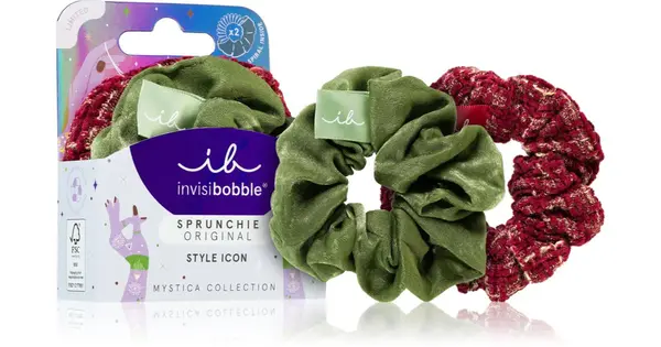 Invisibobble Mystica Merry For Love Hair Ties 2 Pieces