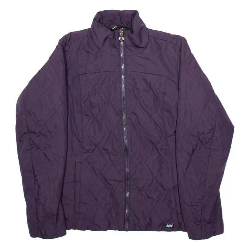 HELLY HANSEN Womens Quilted Jacket Purple L