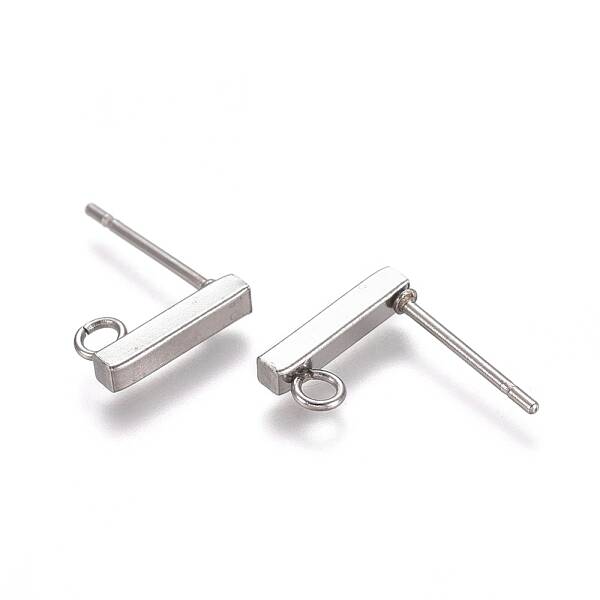 Non-Tarnish 304 Stainless Ear Stud Components
