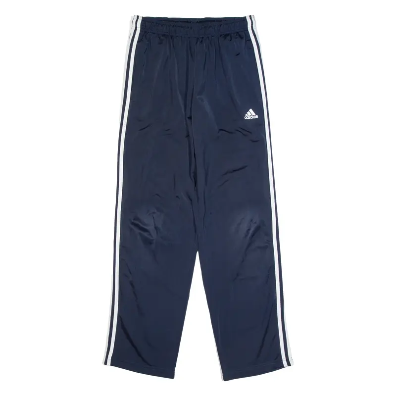 ADIDAS Mens Track Pants Blue Straight M W28 L31