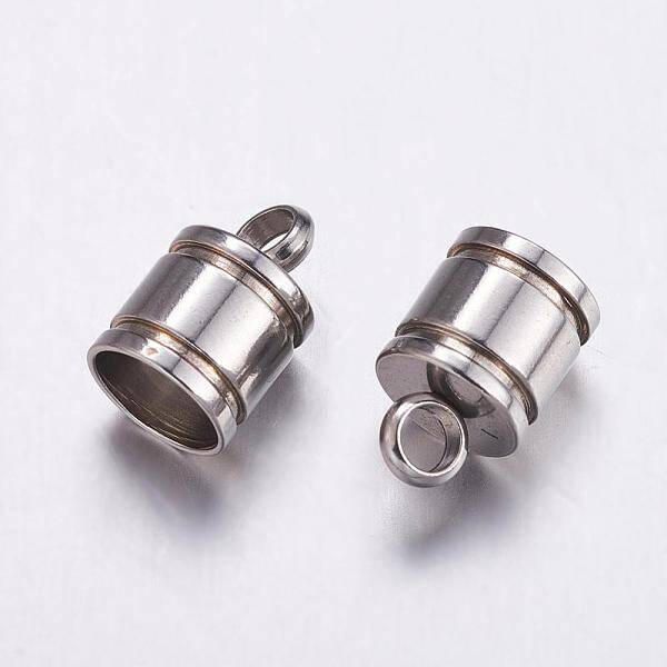 Tarnish Resistant 201 Stainless Steel Cord Ends