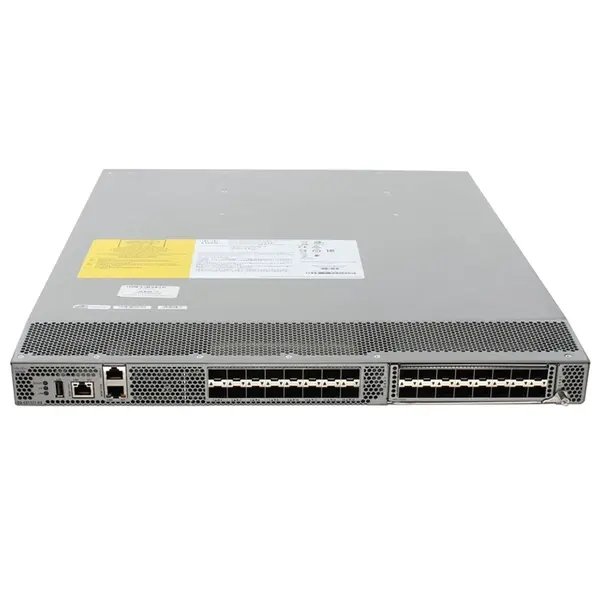 DS-C9132T-24PESK9-RF Cisco MDS 9100 Series 9132T 24 x Ports SFP+ 32Gb/s Layer 2 Managed 1U Rack-Mountable Fibre Channel Switc...