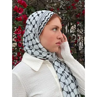 Keffiyeh Hijab - Versatile & Lightweight Keffiyeh hijab
